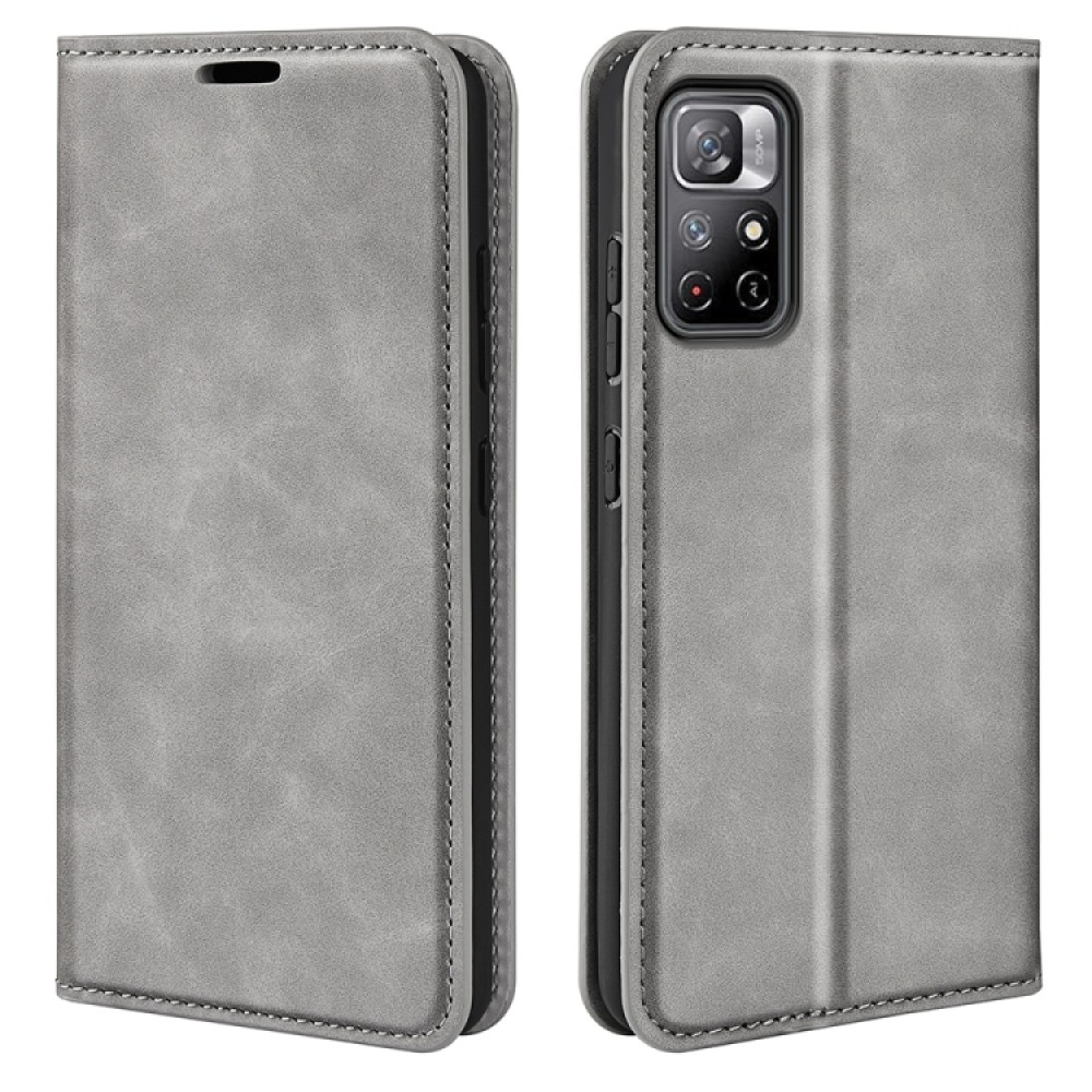 Xiaomi Redmi Note 11/Poco M4 Pro 5G Wallet Кожен Калъф и Протектор