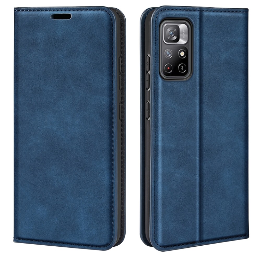 Xiaomi Redmi Note 11/Poco M4 Pro 5G Wallet Кожен Калъф и Протектор