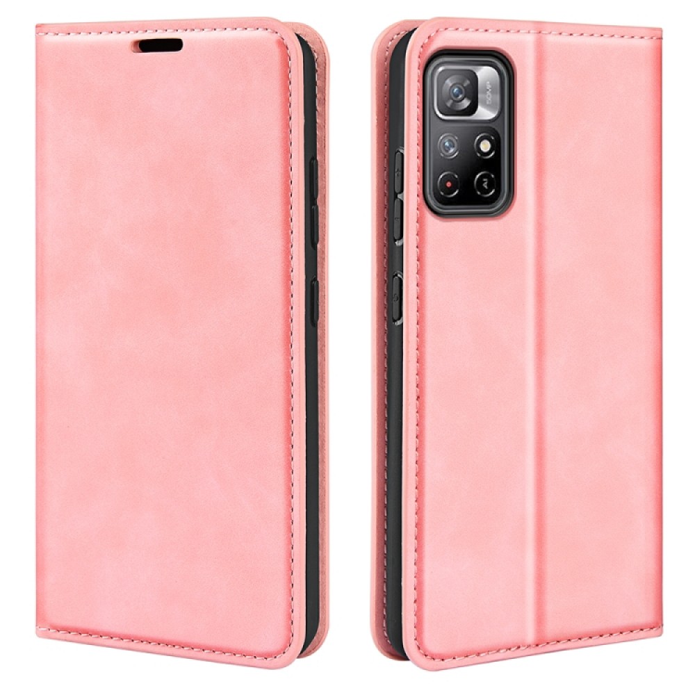 Xiaomi Redmi Note 11/Poco M4 Pro 5G Wallet Кожен Калъф и Протектор