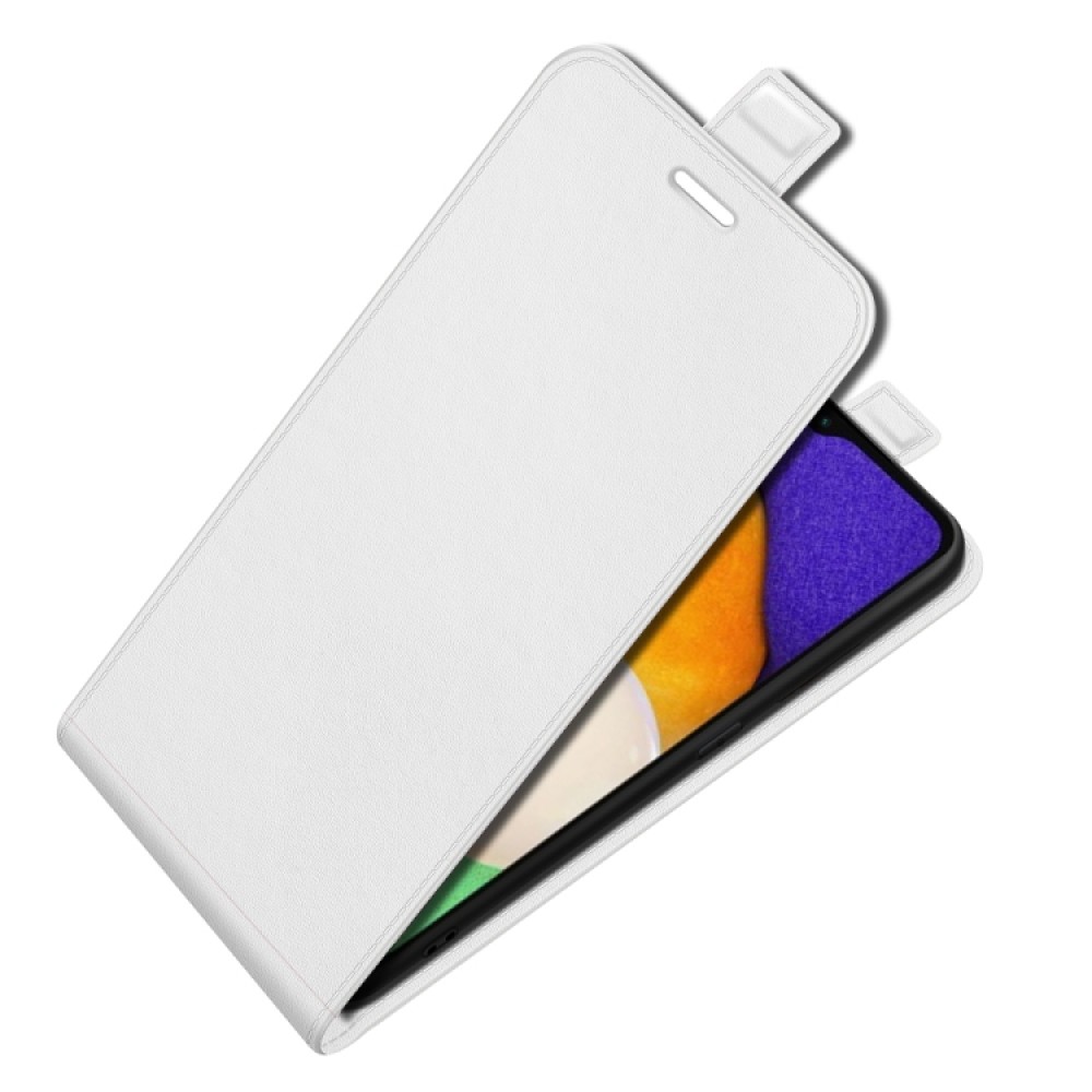 Samsung Galaxy A13 5G Flip3 Кожен Калъф и Протектор