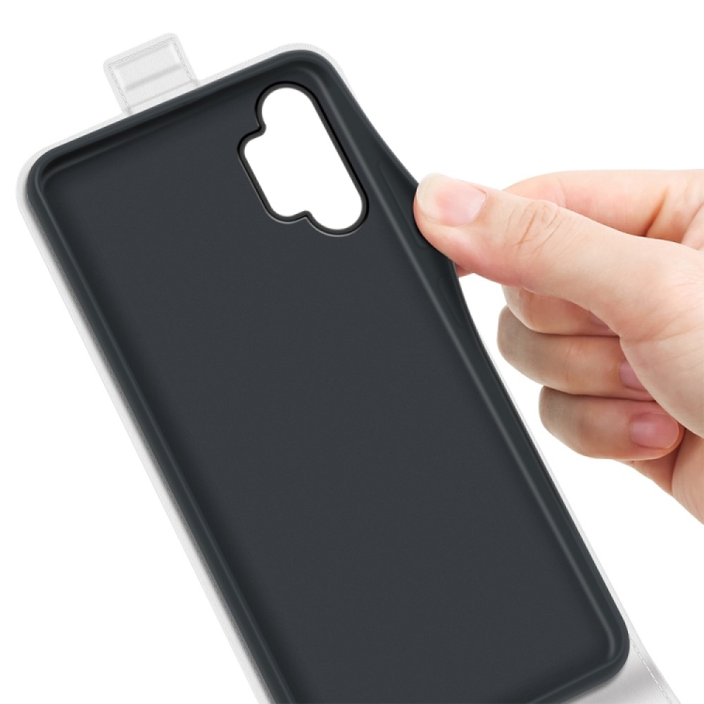 Samsung Galaxy A13 4G Flip3 Кожен Калъф и Протектор