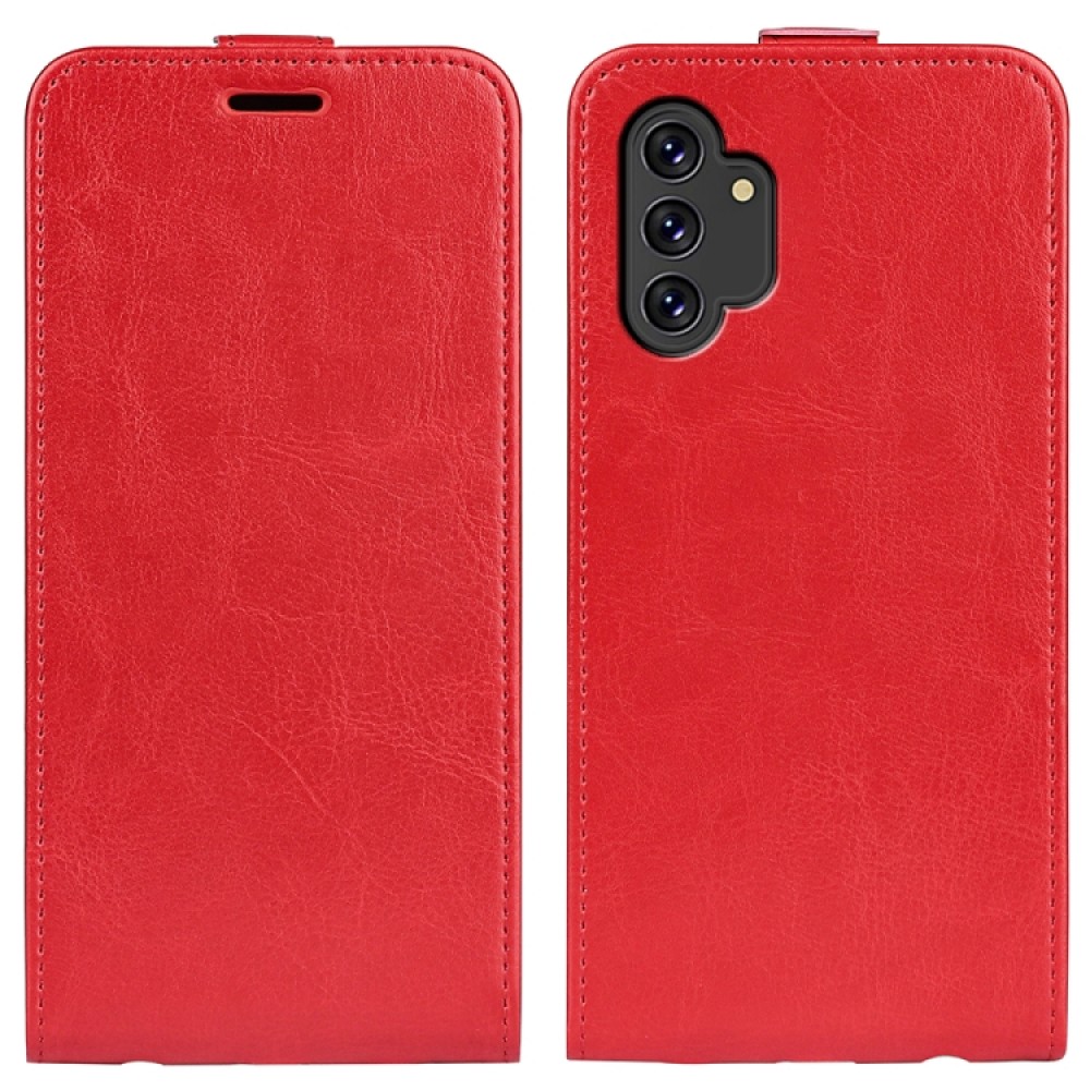 Samsung Galaxy A13 4G Flip3 Кожен Калъф и Протектор
