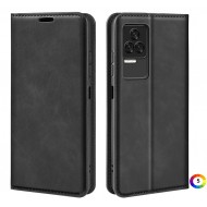 Xiaomi Redmi K50 Pro Retro-skin Magnetic Кожен Калъф и Протектор