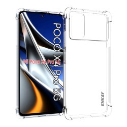 Xiaomi Poco X4 Pro 5G  Удароустойчив ENKAY Силиконов Калъф и Протектор 