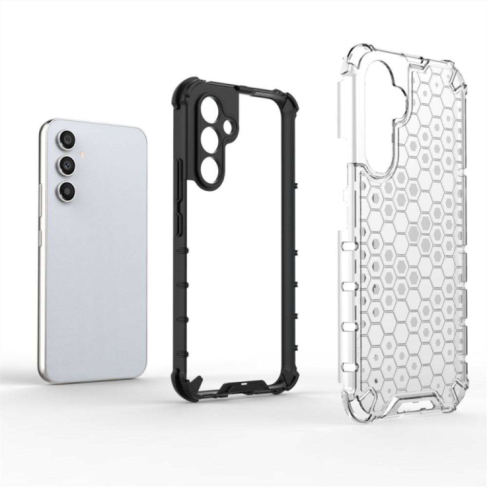 Samsung Galaxy A34 5G Силиконов Калъф Honeycomb TPU и Протектор