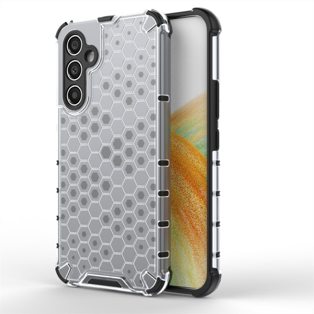 Samsung Galaxy A34 5G Силиконов Калъф Honeycomb TPU и Протектор