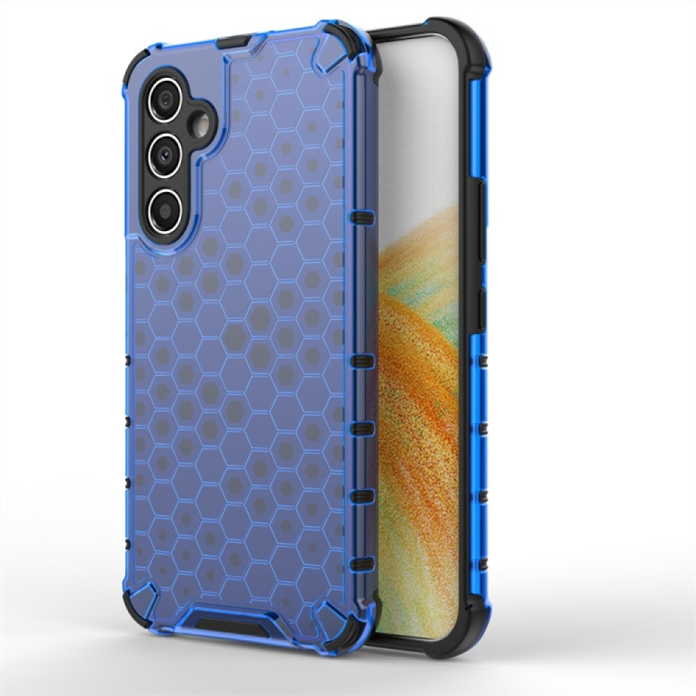 Samsung Galaxy A34 5G Силиконов Калъф Honeycomb TPU и Протектор