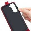 Samsung Galaxy S23 5G Flip3 Кожен Калъф и Протектор