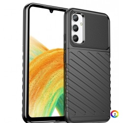 Samsung Galaxy A34 5G Удароустойчив Twill Texture Калъф и Протектор