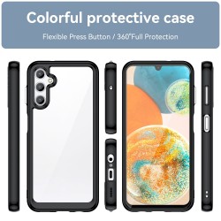 Samsung Galaxy A54 5G Силиконов Калъф Transparent TPU и Протектор