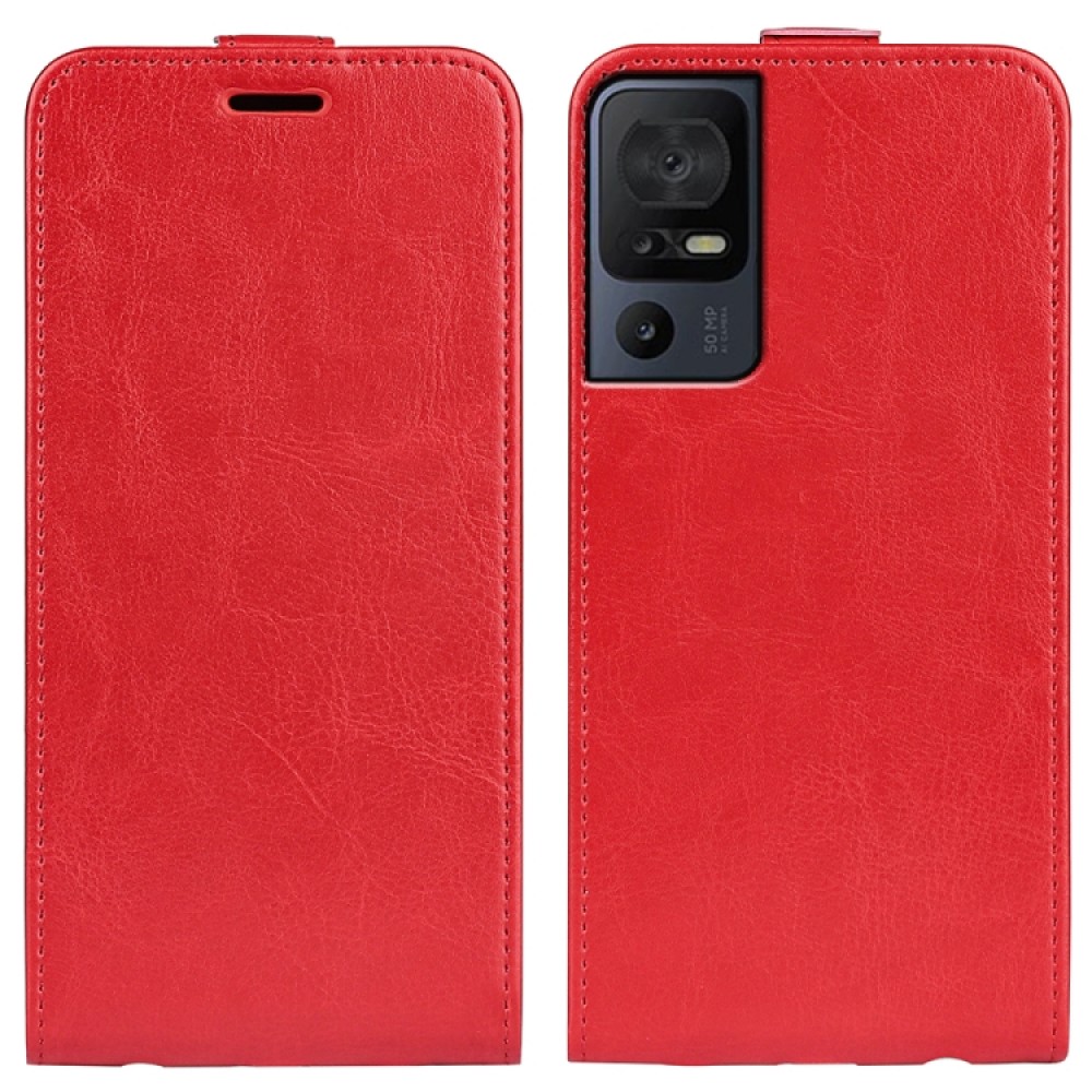 TCL 40 SE Flip3 Кожен Калъф и Протектор
