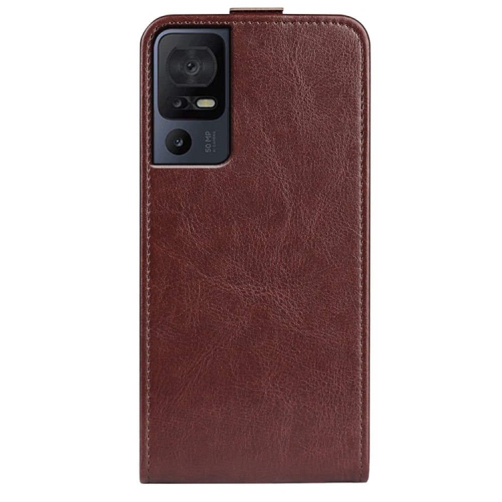 TCL 40 SE Flip3 Кожен Калъф и Протектор
