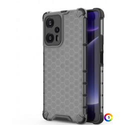 Xiaomi Poco F5 Pro Силиконов Калъф Honeycomb TPU и Протектор