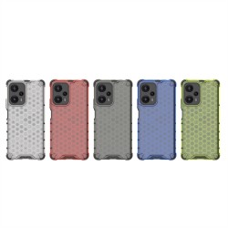 Xiaomi Poco F5 Pro Силиконов Калъф Honeycomb TPU и Протектор