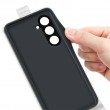 Samsung Galaxy S23 FE 5G Flip3 Кожен Калъф и Протектор