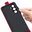 Samsung Galaxy S23 FE 5G Flip3 Кожен Калъф и Протектор