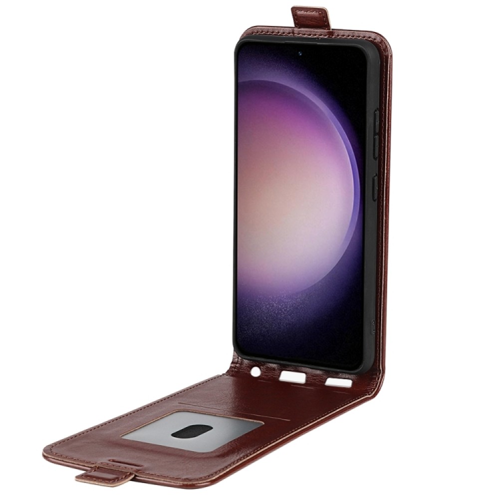 Samsung Galaxy S23 FE 5G Flip3 Кожен Калъф и Протектор