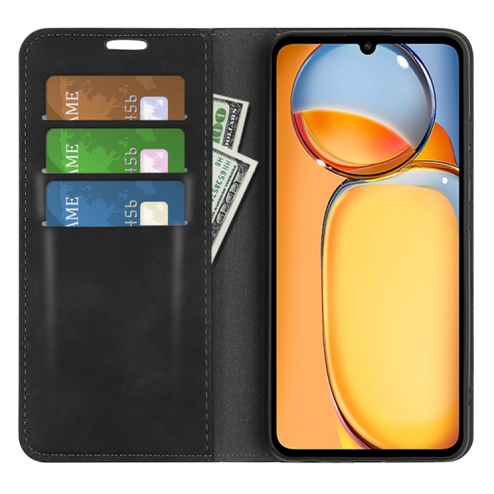 Xiaomi Redmi 13C / Poco C65 4G Magnetic Wallet Калъф и Протектор
