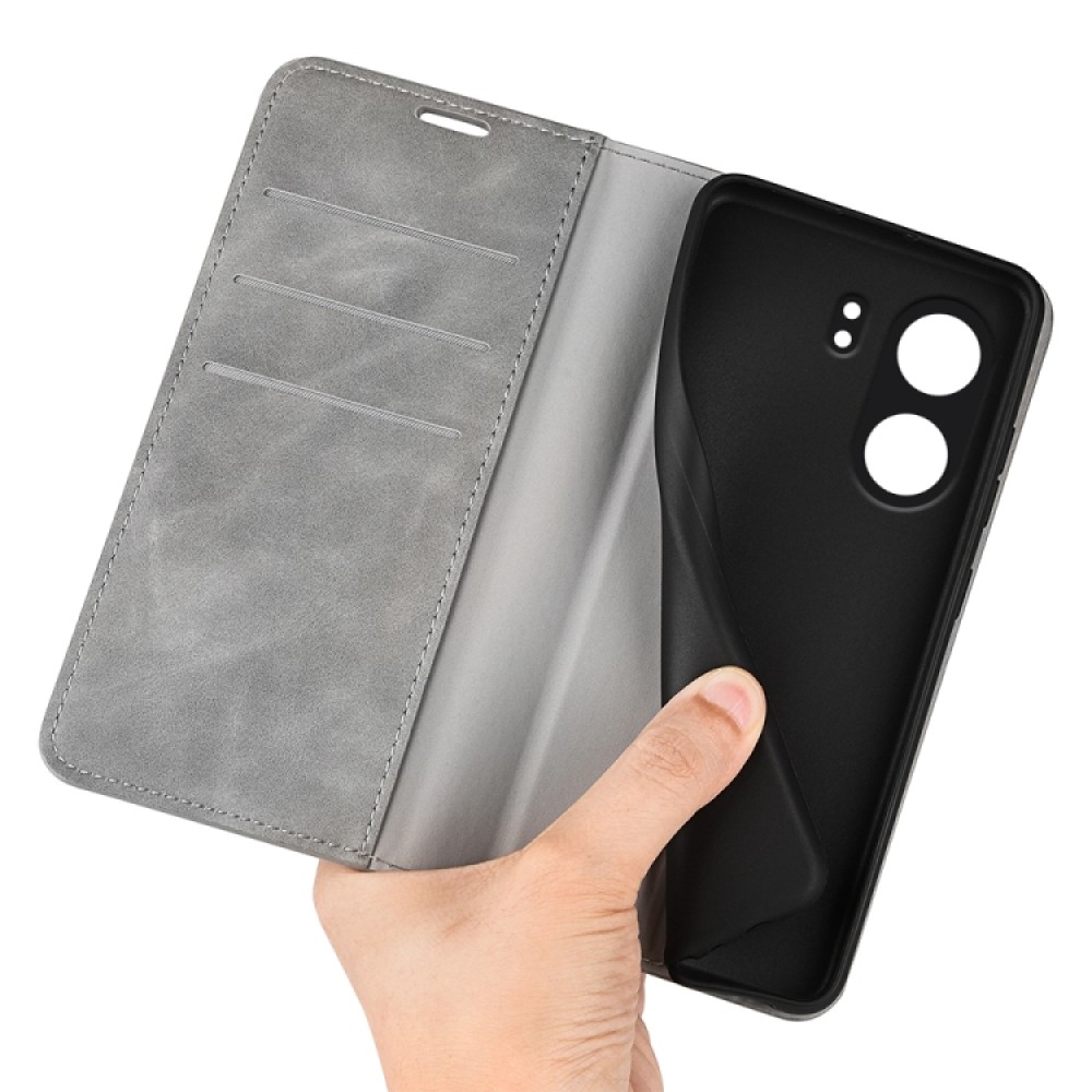 Xiaomi Redmi 13C / Poco C65 4G Magnetic Wallet Калъф и Протектор