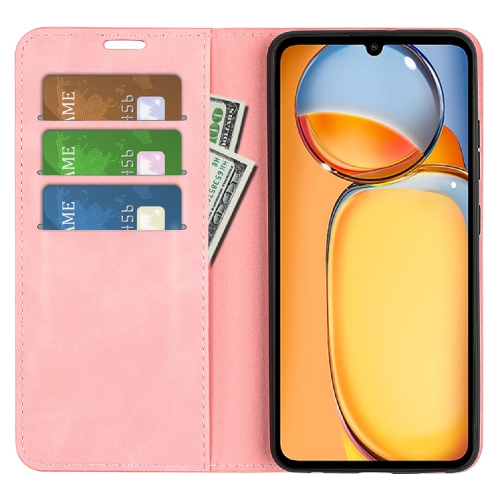 Xiaomi Redmi 13C / Poco C65 4G Magnetic Wallet Калъф и Протектор