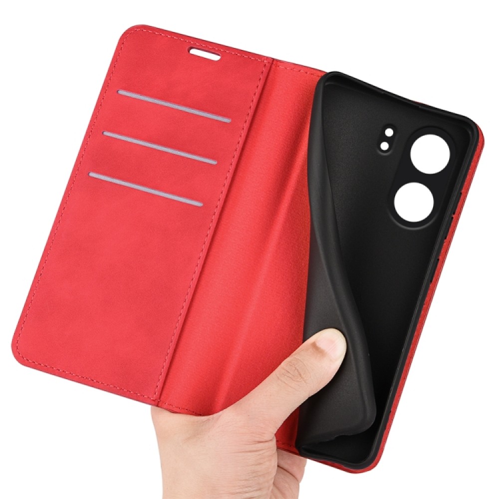 Xiaomi Redmi 13C / Poco C65 4G Magnetic Wallet Калъф и Протектор