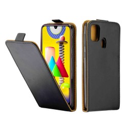 Samsung Galaxy M31 Flip3 Кожен Калъф и Протектор