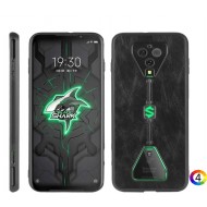 Xiaomi Black Shark 3 Pro Удароустойчив Sewing Cow Pattern Калъф и Скрийн Протектор