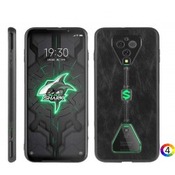 Xiaomi Black Shark 3 Pro Удароустойчив Sewing Cow Pattern Калъф и Скрийн Протектор