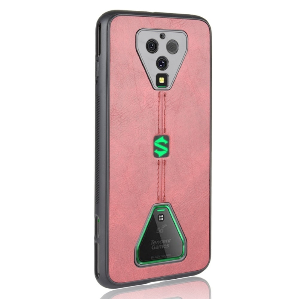 Xiaomi Black Shark 3 Pro Удароустойчив Sewing Cow Pattern Калъф и Скрийн Протектор