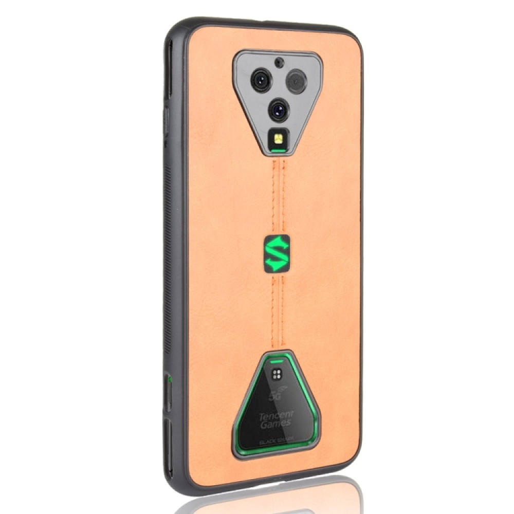 Xiaomi Black Shark 3 Pro Удароустойчив Sewing Cow Pattern Калъф и Скрийн Протектор