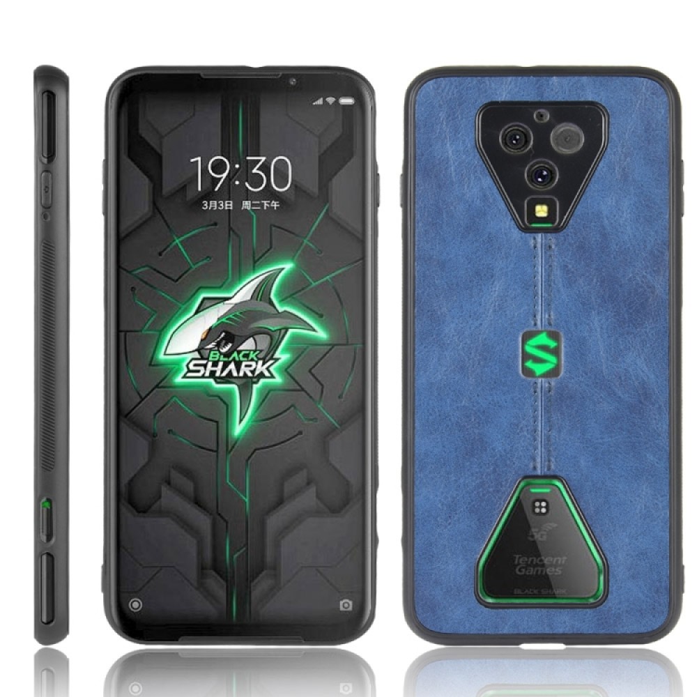 Xiaomi Black Shark 3 Pro Удароустойчив Sewing Cow Pattern Калъф и Скрийн Протектор
