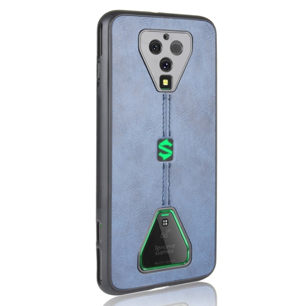 Xiaomi Black Shark 3 Pro Удароустойчив Sewing Cow Pattern Калъф и Скрийн Протектор