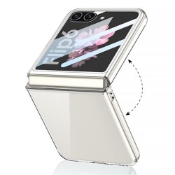 Samsung Galaxy Z Flip7 FE 5G / Z Flip6 5G PC Калъф с протектор от  закалено стъкло 
