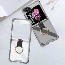 Samsung Galaxy Z Flip7 FE 5G / Z Flip6 5G TPU/ Ring Holder Калъф и скрийн протектор 