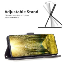 Samsung Galaxy A06 BINFEN COLOR Magnetic Wallet Кожен Калъф и Протектор