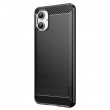 Samsung Galaxy A06 MOFI  Удароустойчив Carbon Fiber Калъф и Протектор