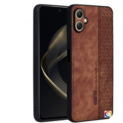 Samsung Galaxy A06 ЕAZNS Удароустойчив Кожен Калъф и Протектор
