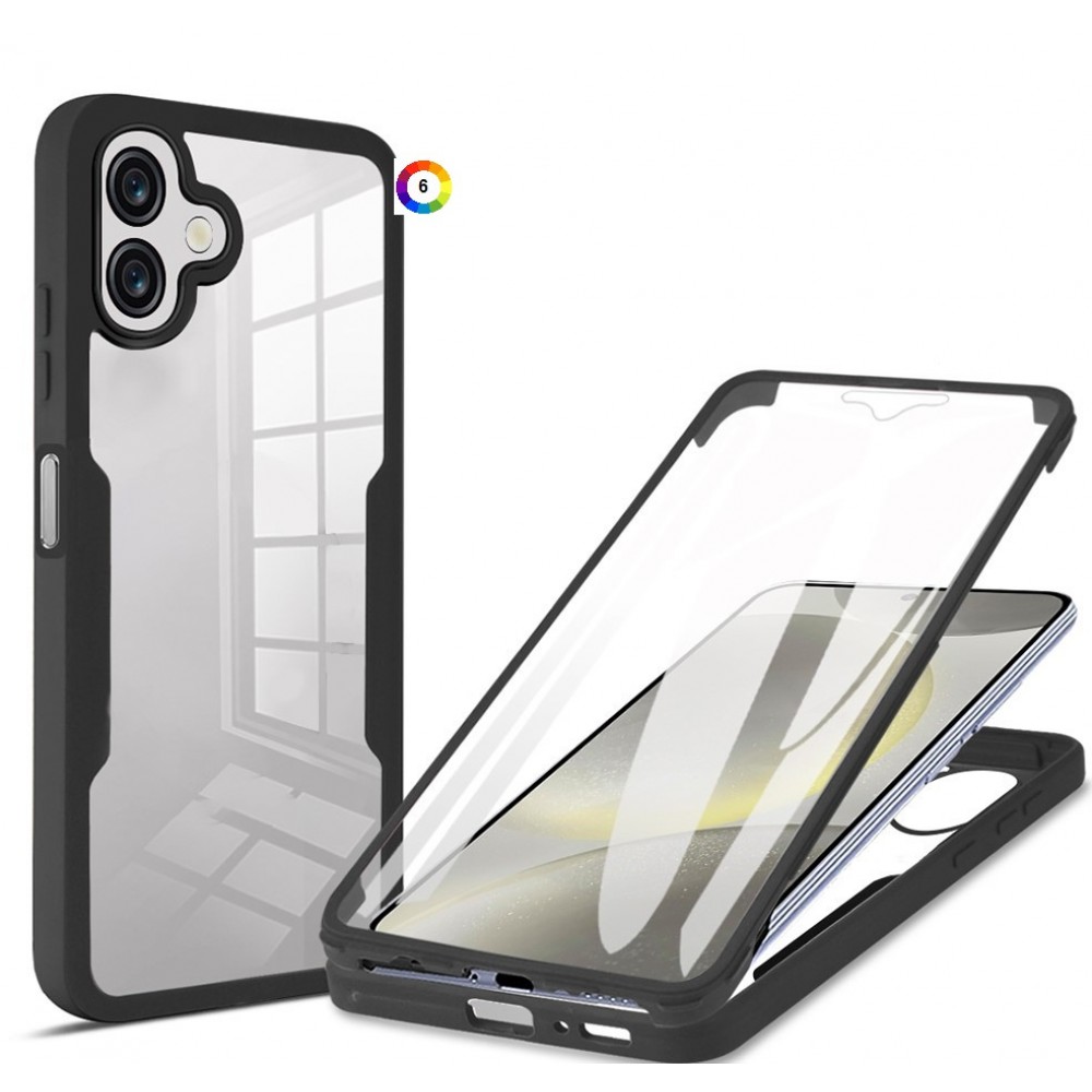 Samsung Galaxy A06  Acrylic+TPU Удароусойчив Калъф и Протектор