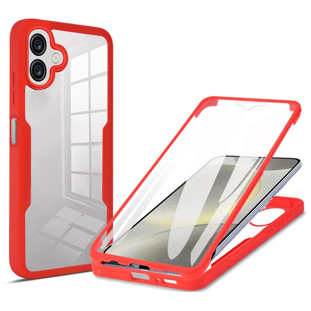 Samsung Galaxy A06  Acrylic+TPU Удароусойчив Калъф и Протектор