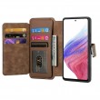 Калъф за Samsung Galaxy A06 4G CASENEO MW-02 Магнитен Портфейл от PU Кожа с Отделящ се Калъф, RFID Защита и Скрийн Протектор – 6 цвята