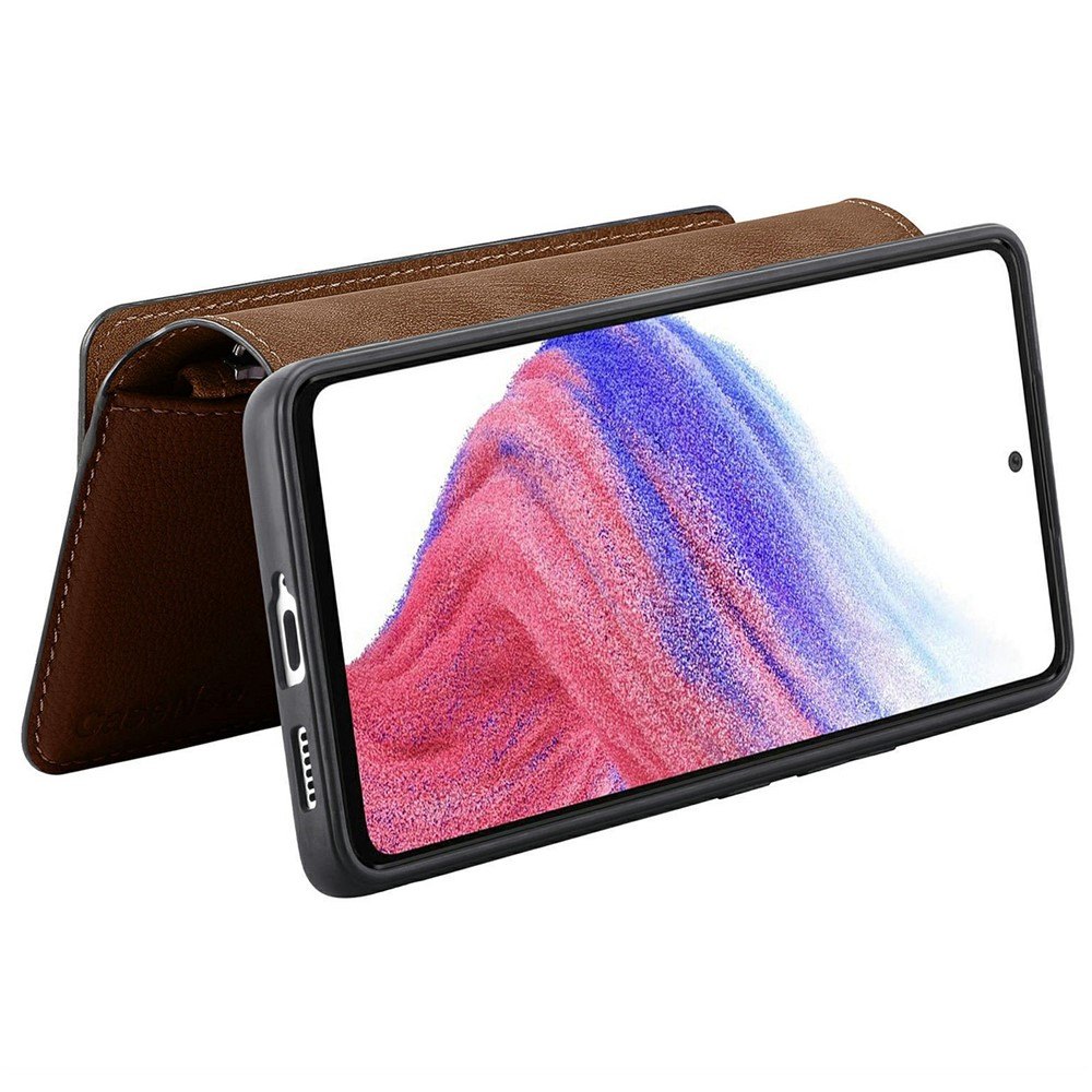 Калъф за Samsung Galaxy A06 4G CASENEO MW-02 Магнитен Портфейл от PU Кожа с Отделящ се Калъф, RFID Защита и Скрийн Протектор – 6 цвята