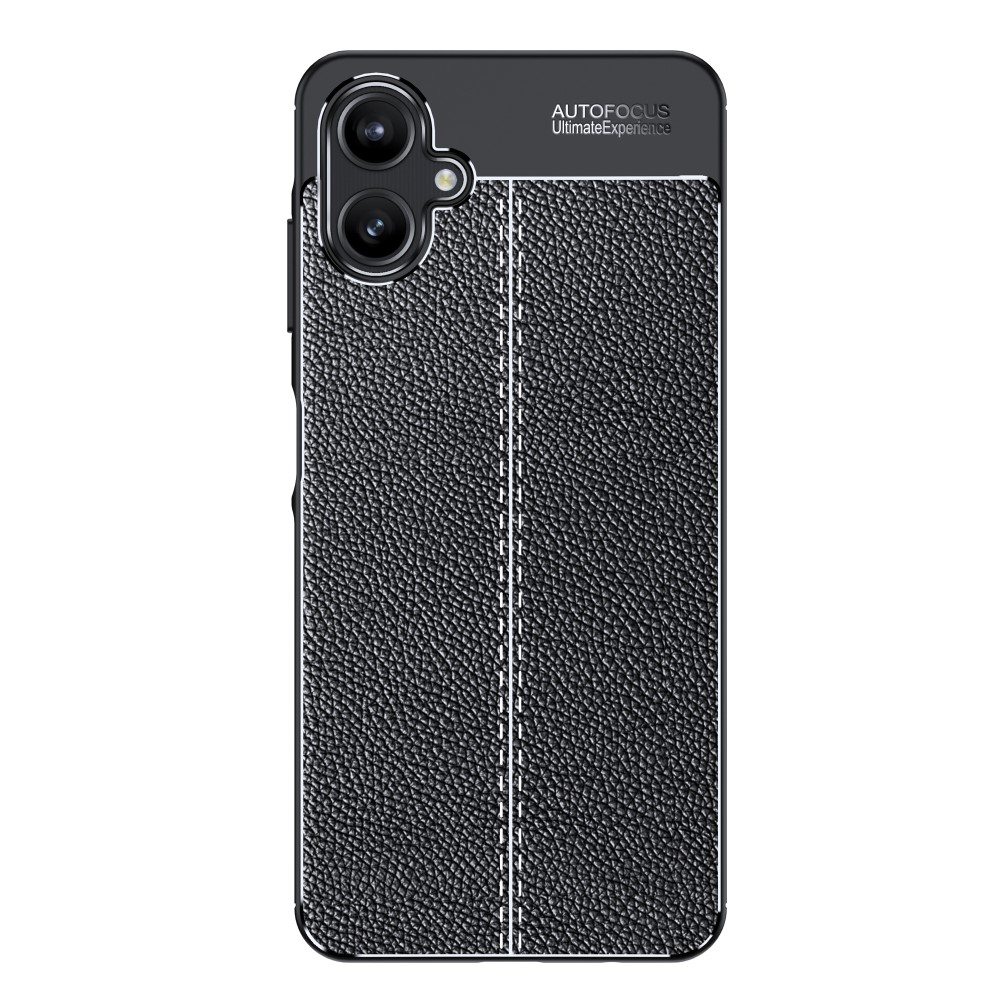 Samsung Galaxy A06 Удароустойчив Litchi Skin Калъф и Протектор