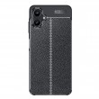 Samsung Galaxy A06 Удароустойчив Litchi Skin Калъф и Протектор