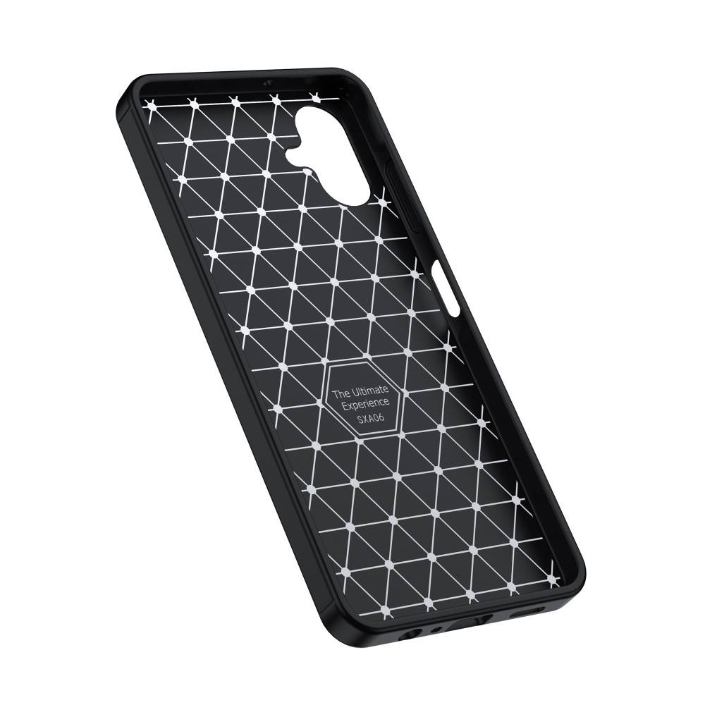 Samsung Galaxy A06 Удароустойчив Litchi Skin Калъф и Протектор