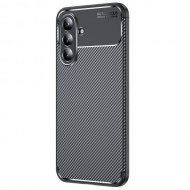 Samsung Galaxy A36 5G / A56 5G Удароустойчив Carbon Fiber Калъф и Протектор