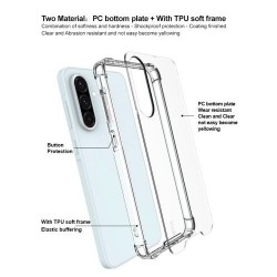 Samsung Galaxy A36 5G / A56 5G IMAK Силиконов Калъф и Протектор