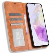 Samsung Galaxy A36 5G / A56 5G Retro Texture Wallet Калъф и Протектор