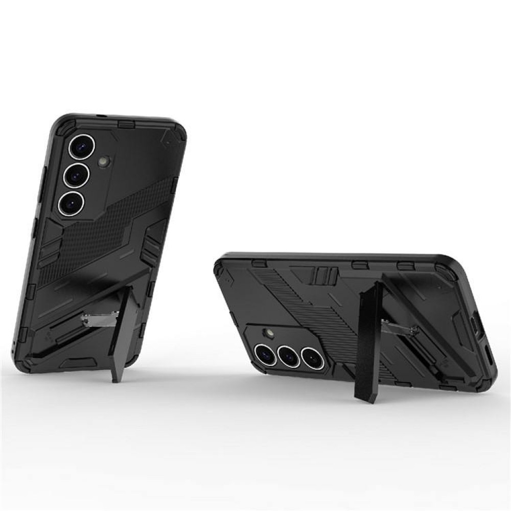 Samsung Galaxy A36 5G / A56 5G Punk Armor/ Kickstand PC+TPU Удароустойчив Калъф и Протектор