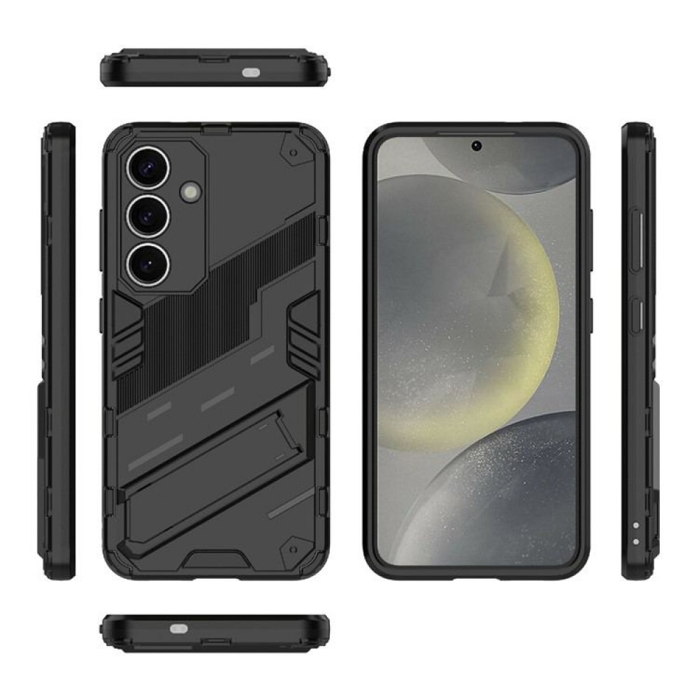 Samsung Galaxy A36 5G / A56 5G Punk Armor/ Kickstand PC+TPU Удароустойчив Калъф и Протектор
