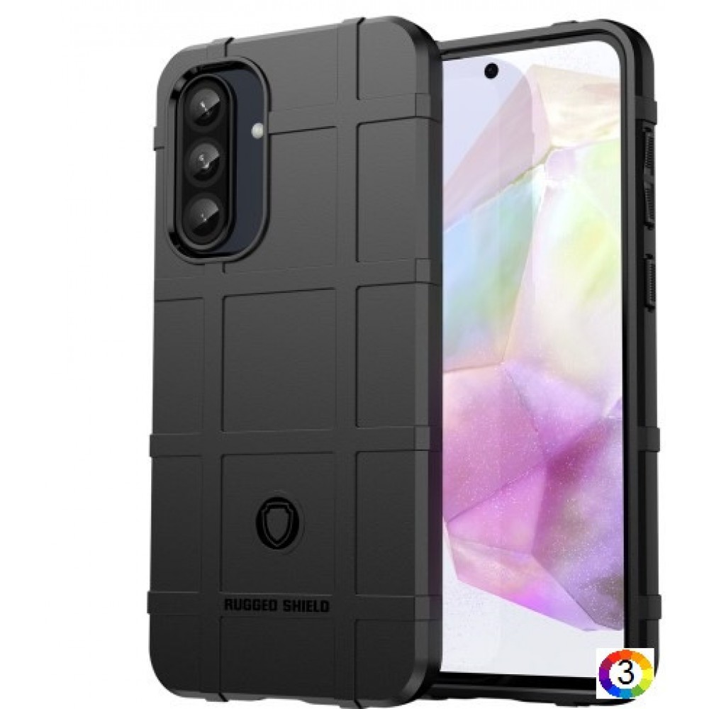 Samsung Galaxy A36 5G / A56 5G Удароустойчив Square Grid Design Калъф и Протектор